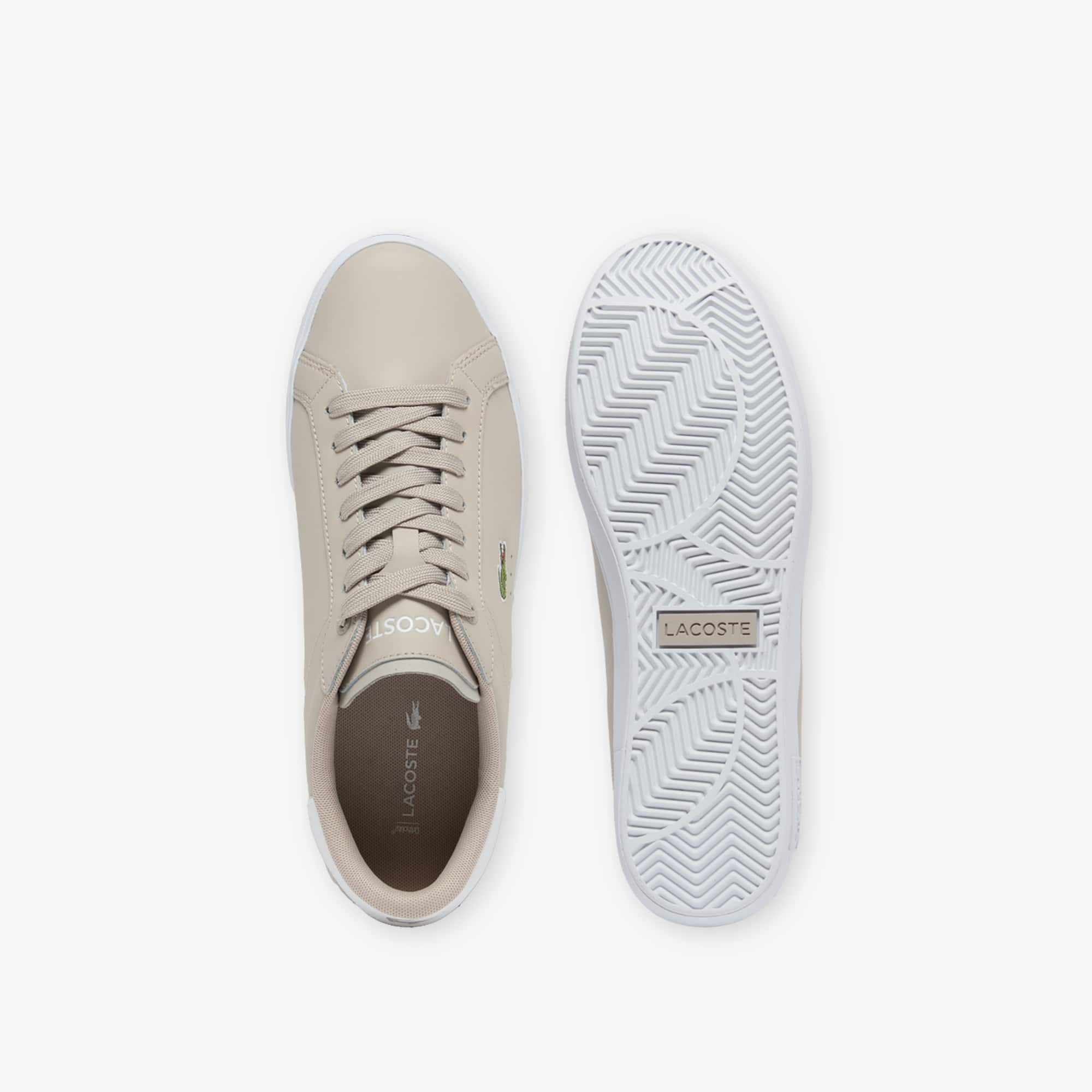 Men's Powercourt Leather Sneakers