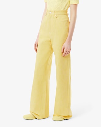 Women's Runway Wide Leg Denim Jeans