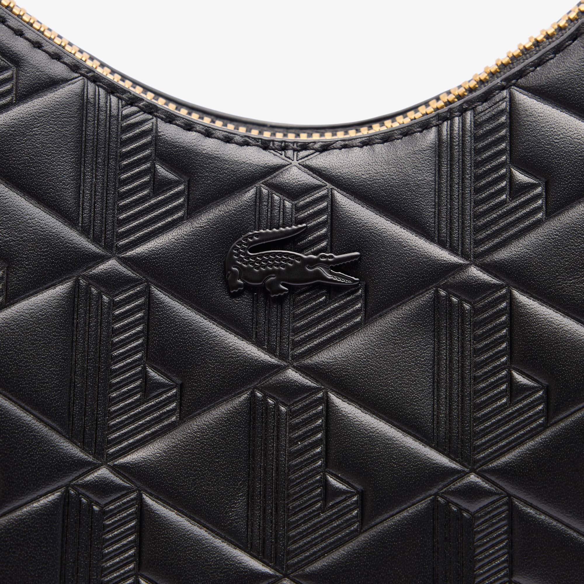 LACOSTE★Maheki Bugatti Shoulder Bag★天然皮革★人気早期完売 Lacoste Maheki Shoulder Bag | Black | FARFETCH