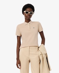 Women's Regular Fit Supple Petit Piqu&eacute; Polo