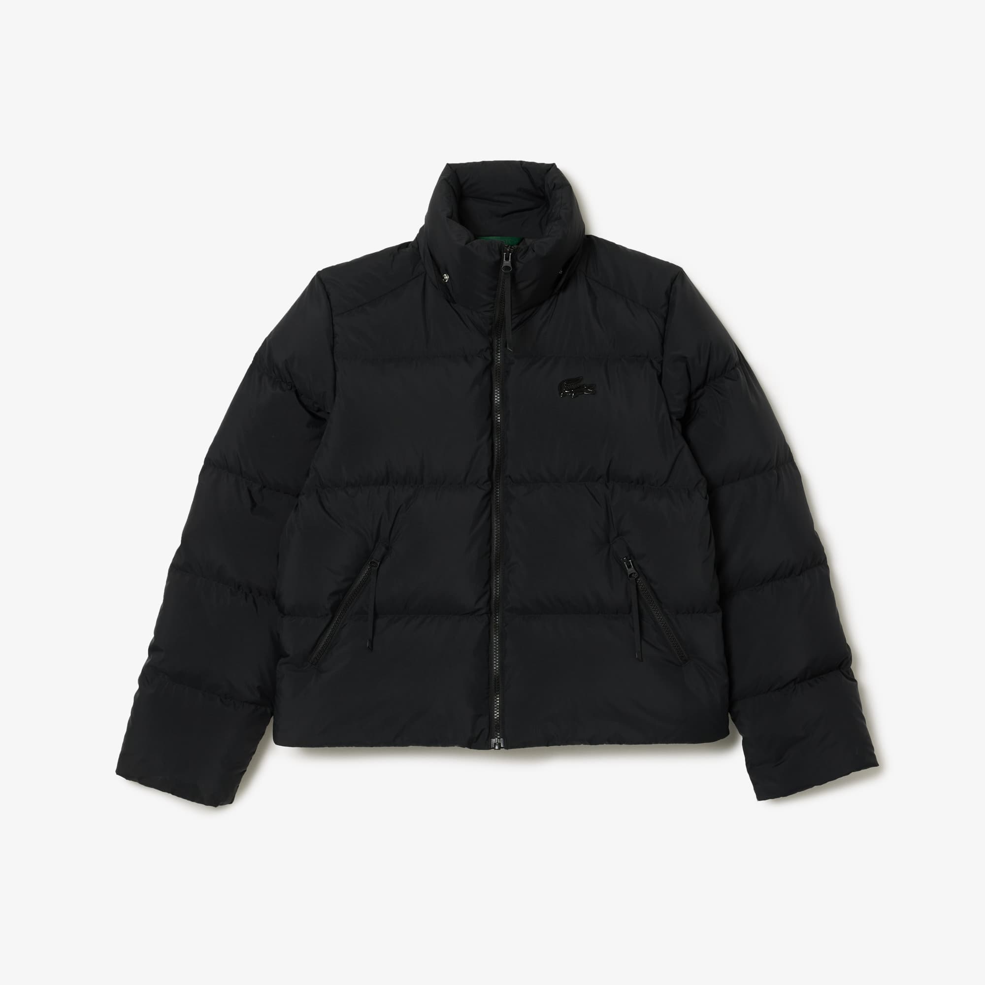 Women's Relaxed Fit Hooded Down Jacket - Jackets & Coats