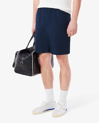 Men's Regular Fit Wool Blend Shorts