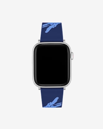 Unisex Lacoste Blue Strap For Apple Watch®