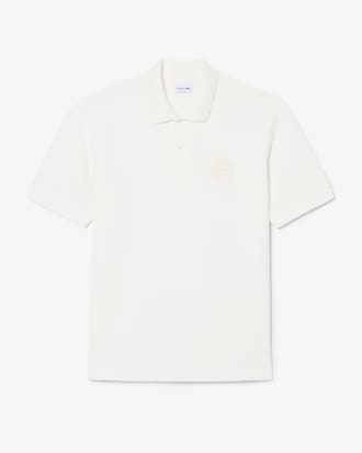Classic Fit Embroidered Shield Piqu&eacute; Polo Shirt