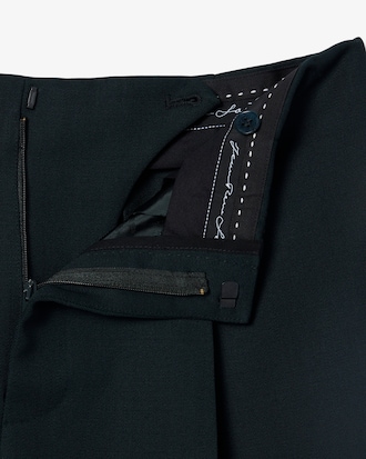 Runway Wide Fit Tailored Wool Pants