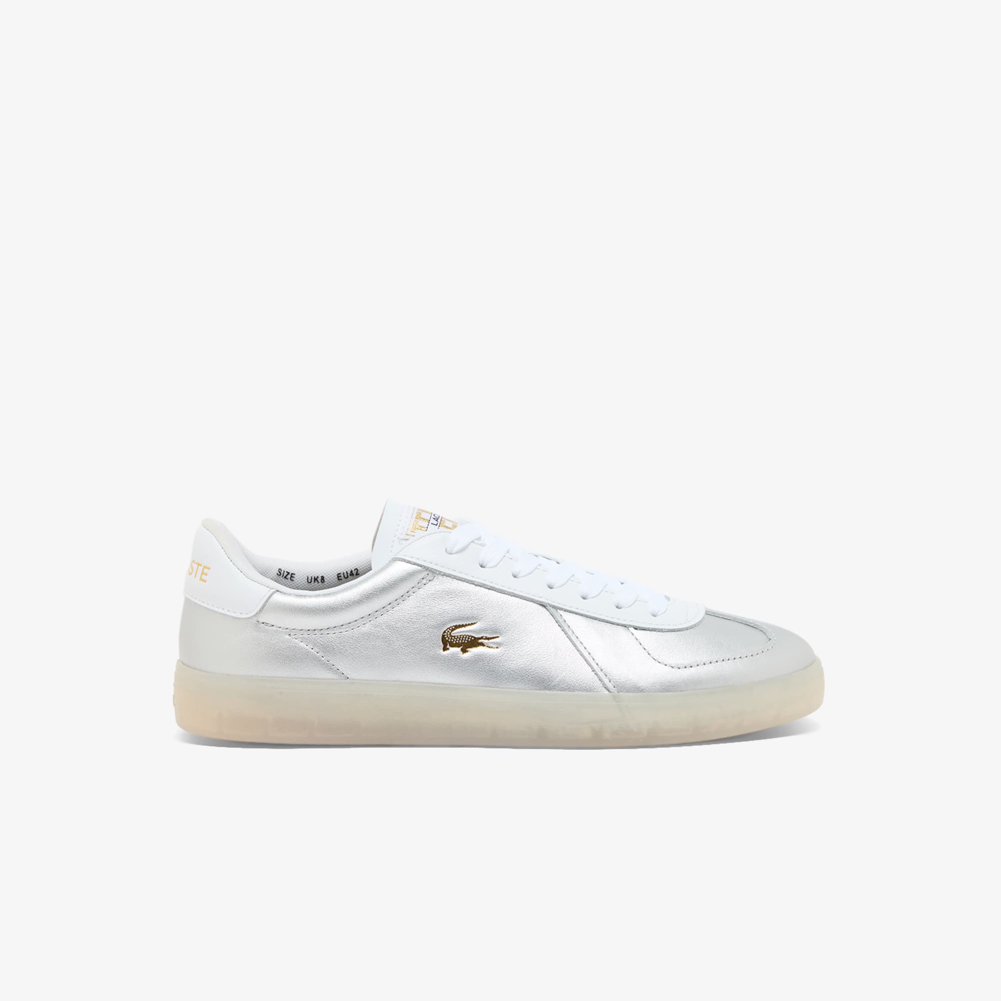 Lacoste Men's Baseshot Pro Leather Sneakers - 9 In White
