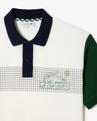 Polo de hombre loose fit en algodón ecológico