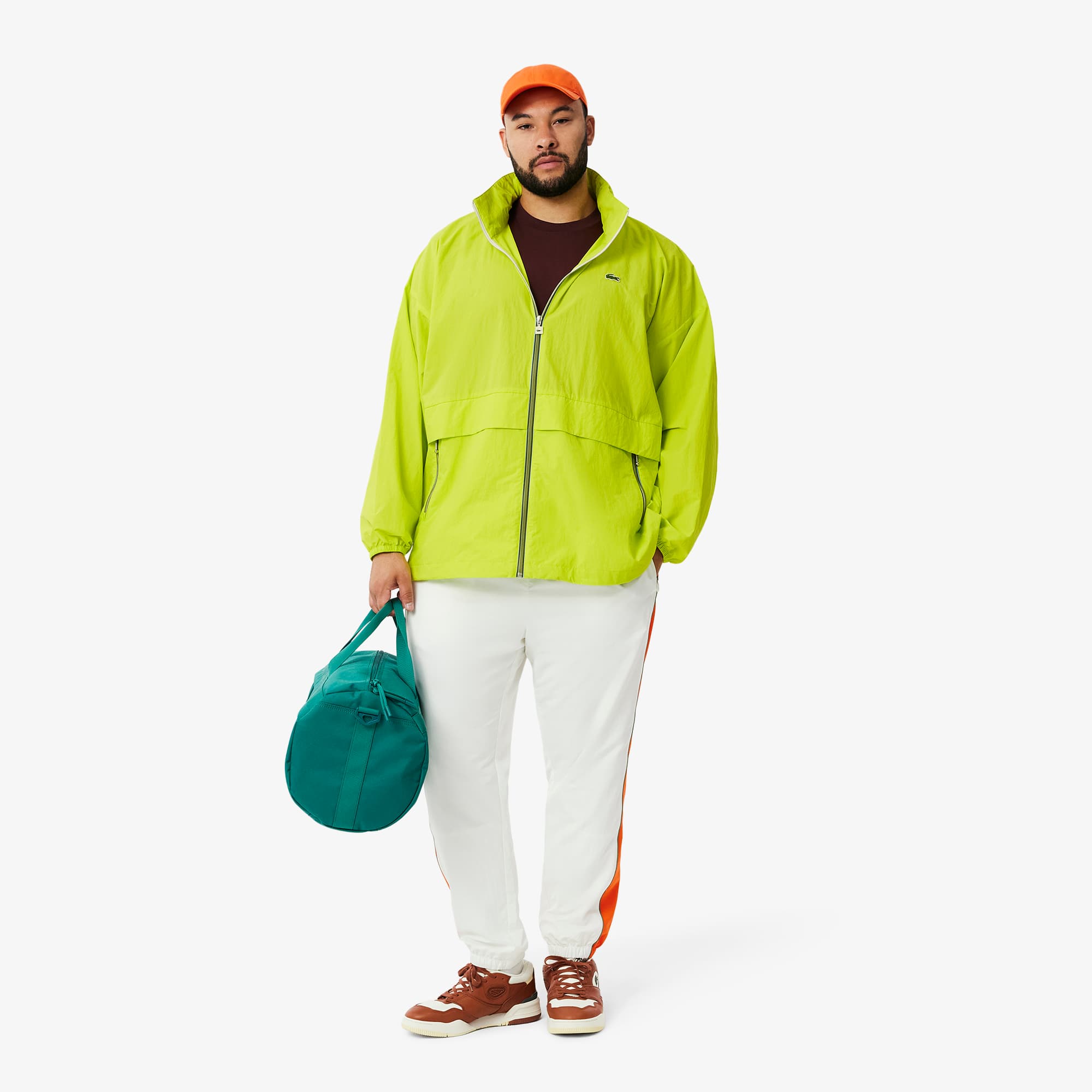 Men's Water-Repellent Removable Hood Windbreaker - Jackets & Coats