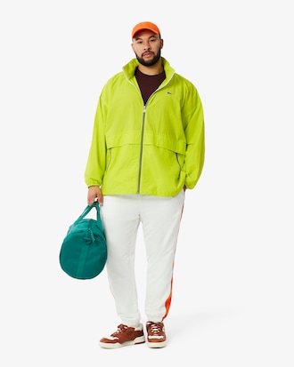Cortaviento con gorro Desmontable Resistente al Agua para Hombre