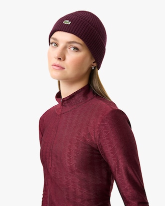 Women's Ribbed Cashmere Beanie