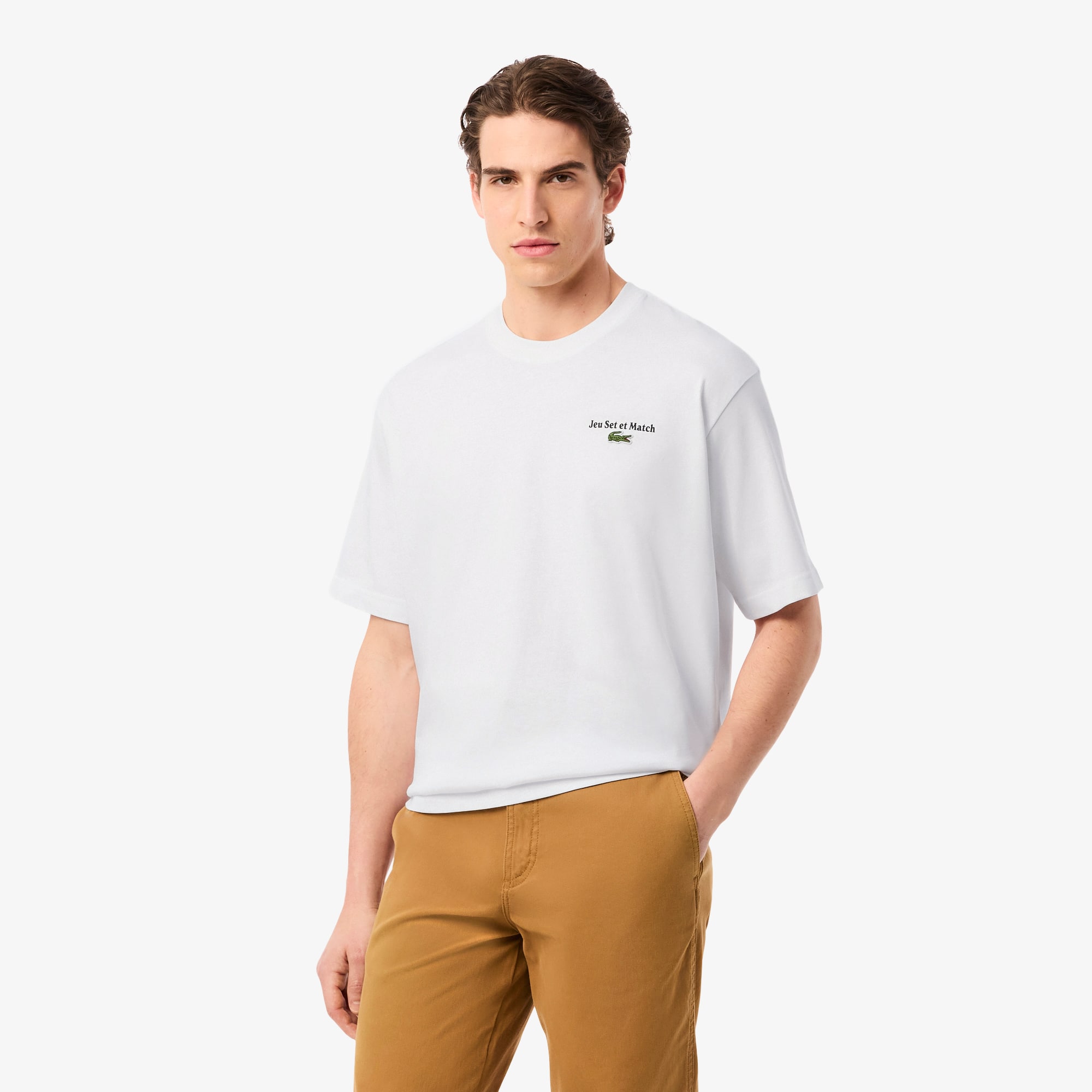 Men's Loose Fit Heavy Jersey Printed T-Shirt - Preferred Cotton