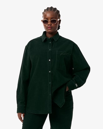 Women's Oversized Corduroy Overshirt