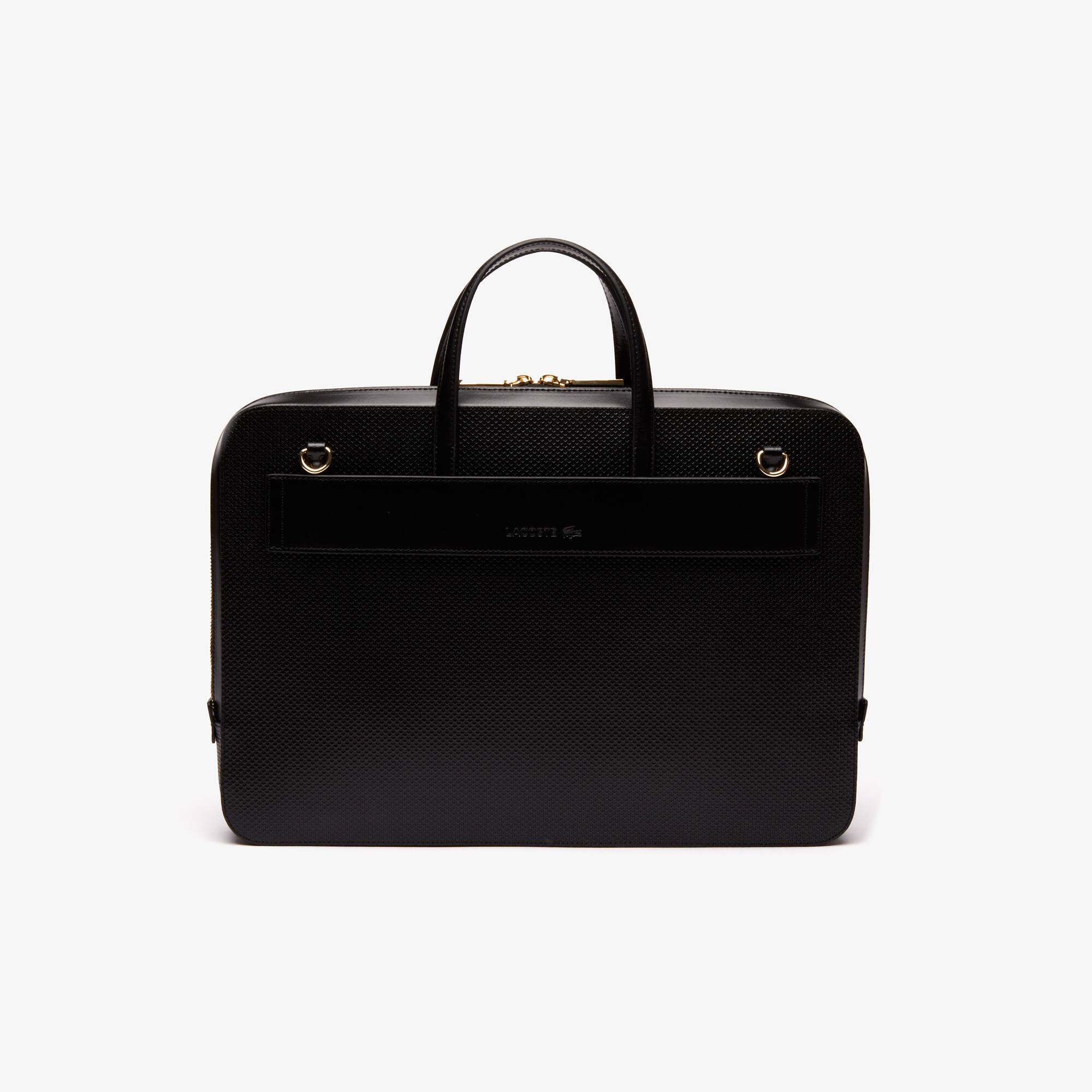 Women S Chantaco Leather Computer Bag Lacoste Image 1