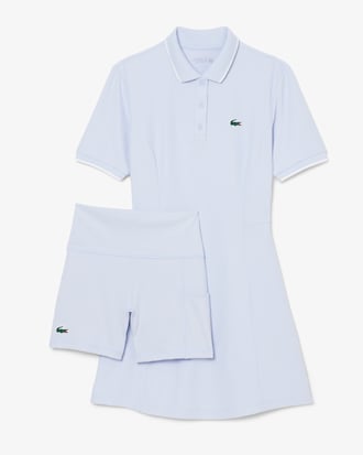 Vestido polo Golf ultra seco con ribetes
