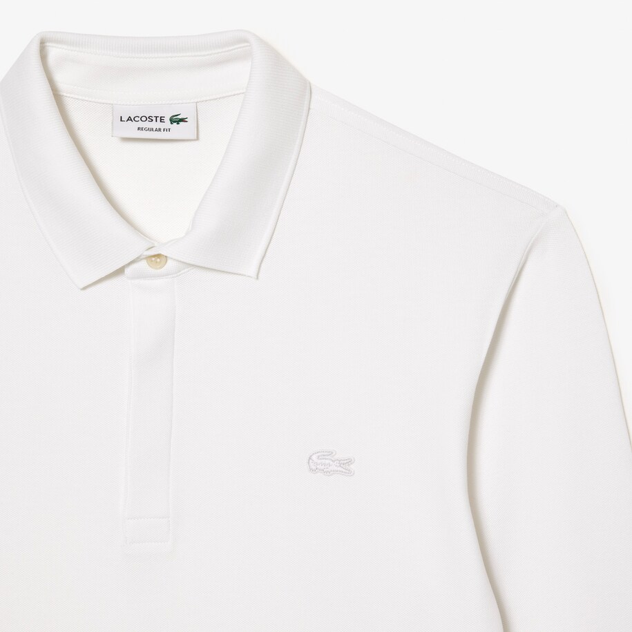 Men's Longsleeve Lacoste Paris Classic Fit Polo Shirt Stretch Men's