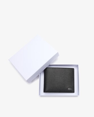 Portefeuille souple Soft Mate pliable en cuir grain&eacute; mat