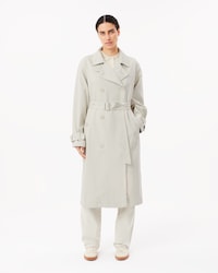 Women's Oversized Denim Trench Coat