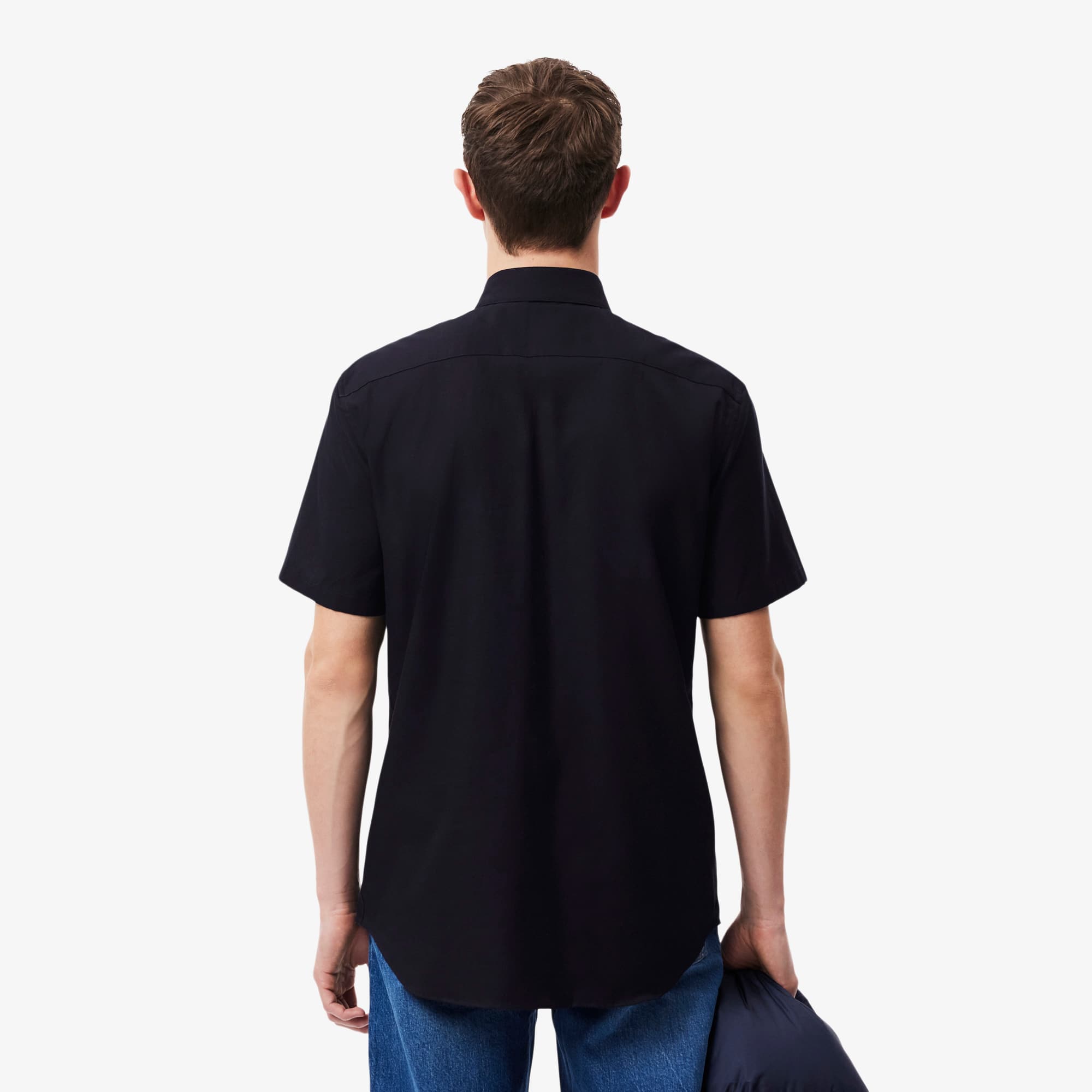 Men's Regular Fit Short Sleeve Cotton Shirt
