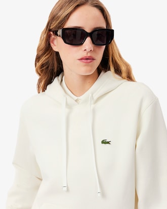 Women's Relaxed Fit Piqué Hoodie