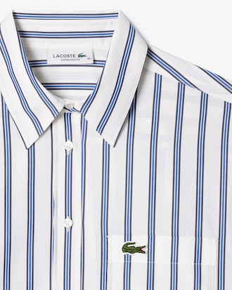 Camisa de popelina extragrande