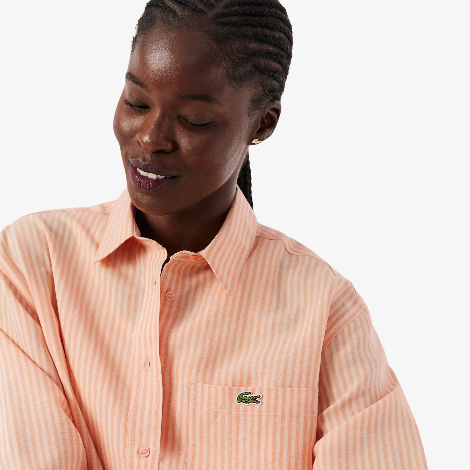 Oversized Linen Blend Shirt - All Women's Clothing - New In 2026