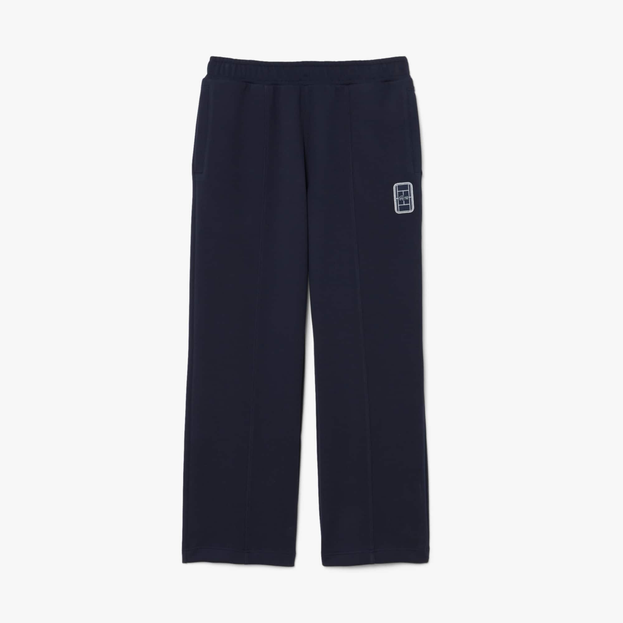 Badge Accent Piqué Sweatpants