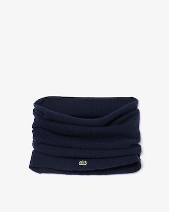 Foulard femme en maille c&ocirc;tel&eacute;e et cachemire