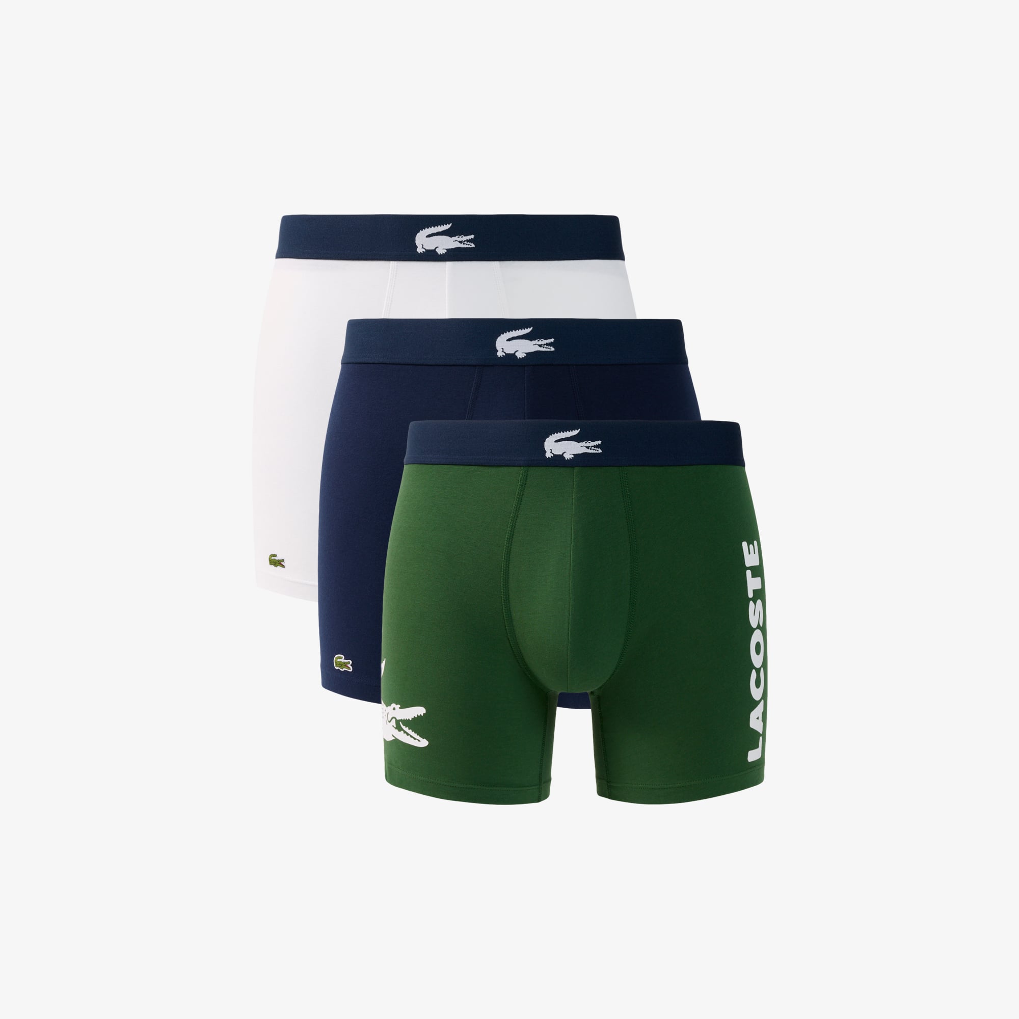 Men's 3-Pack Cotton Boxer Briefs - Underwear & Loungewear - New In