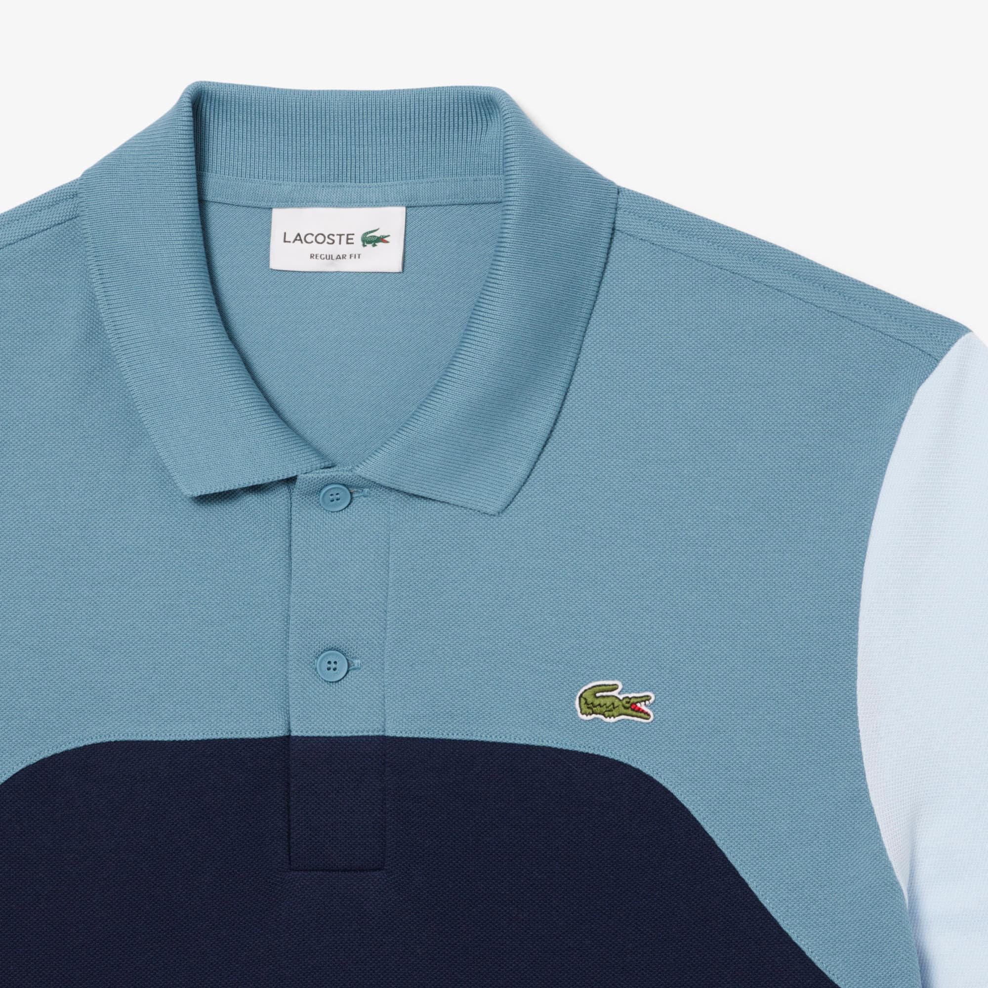 Men's Regular Fit L.12.12 Colorblock Polo - Polo Shirts - New In