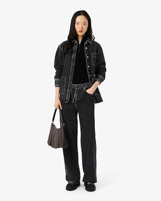 Women's Wide Leg Denim Jeans