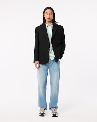 Men's Regular Fit Striped Oxford Shirt
