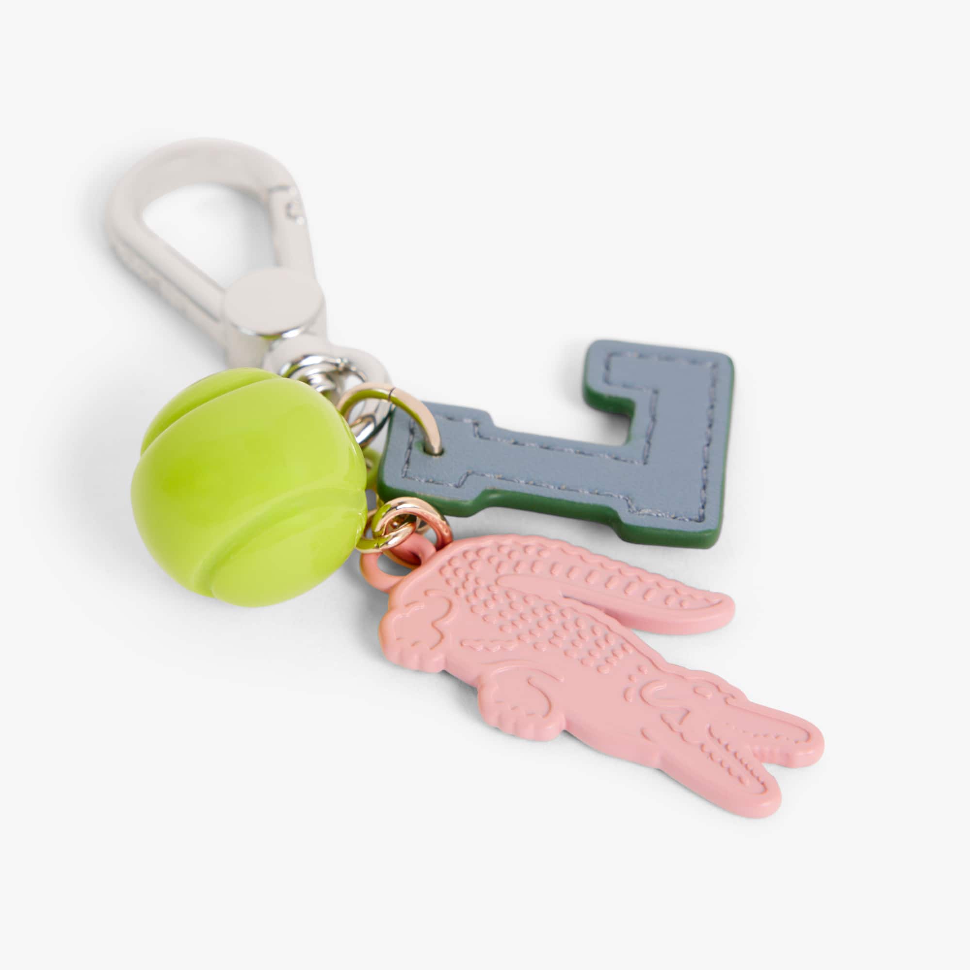 Tennis Ball Crocodile L Charms Key Ring - Wallets & Small Leather