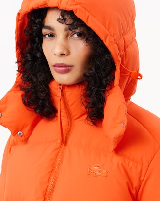 Women's Relaxed Fit Hooded Down Jacket