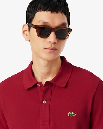 Polo de Piqu&eacute; L.12.12 con Corte Slim para Hombre