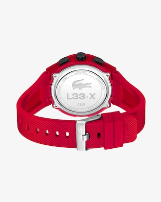 LC33 Analog and Digital Silicone Watch