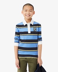 Striped Rugby Polo