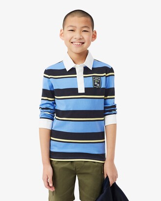 Striped Rugby Polo