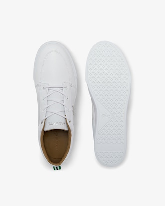 Men's Bayliss Leather Perforated Collar Sneakers