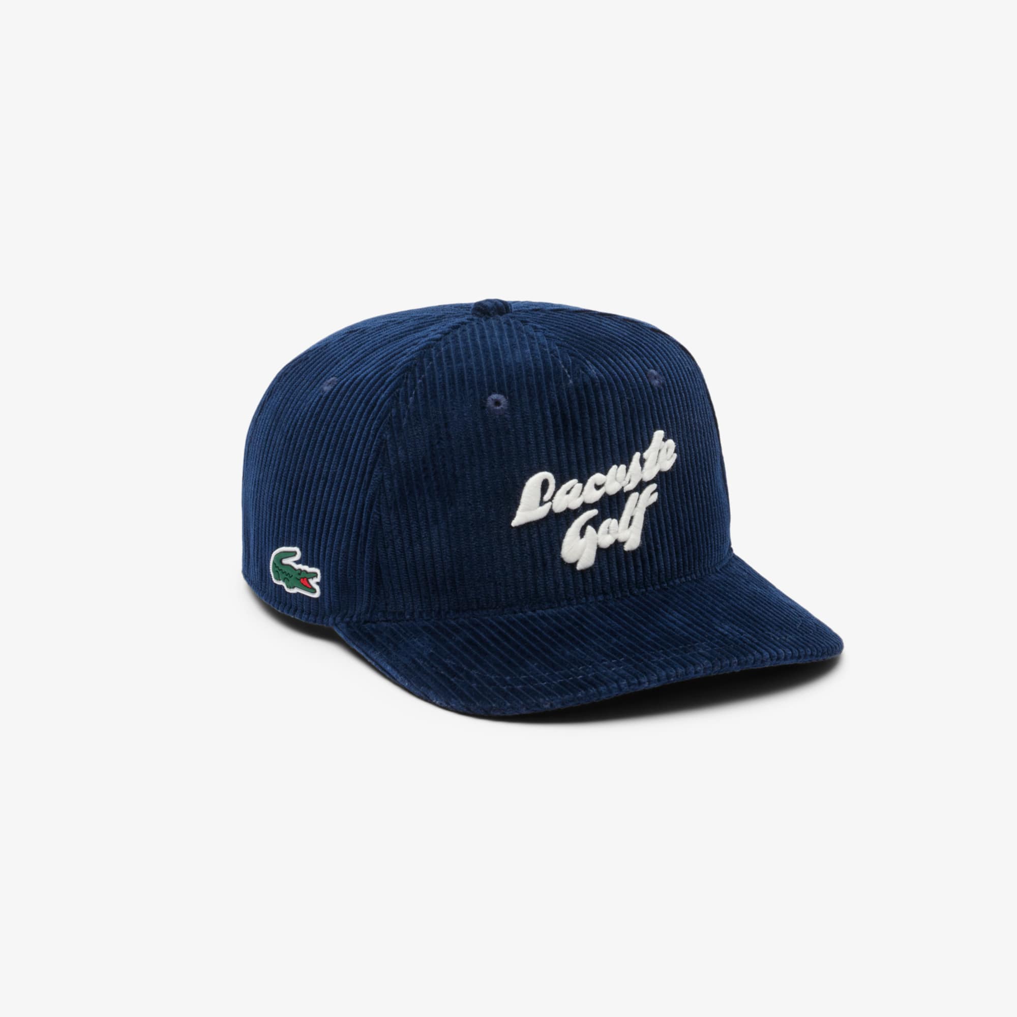 Lacoste Men's Embroidered Corduroy Golf Cap - One Size In Blue