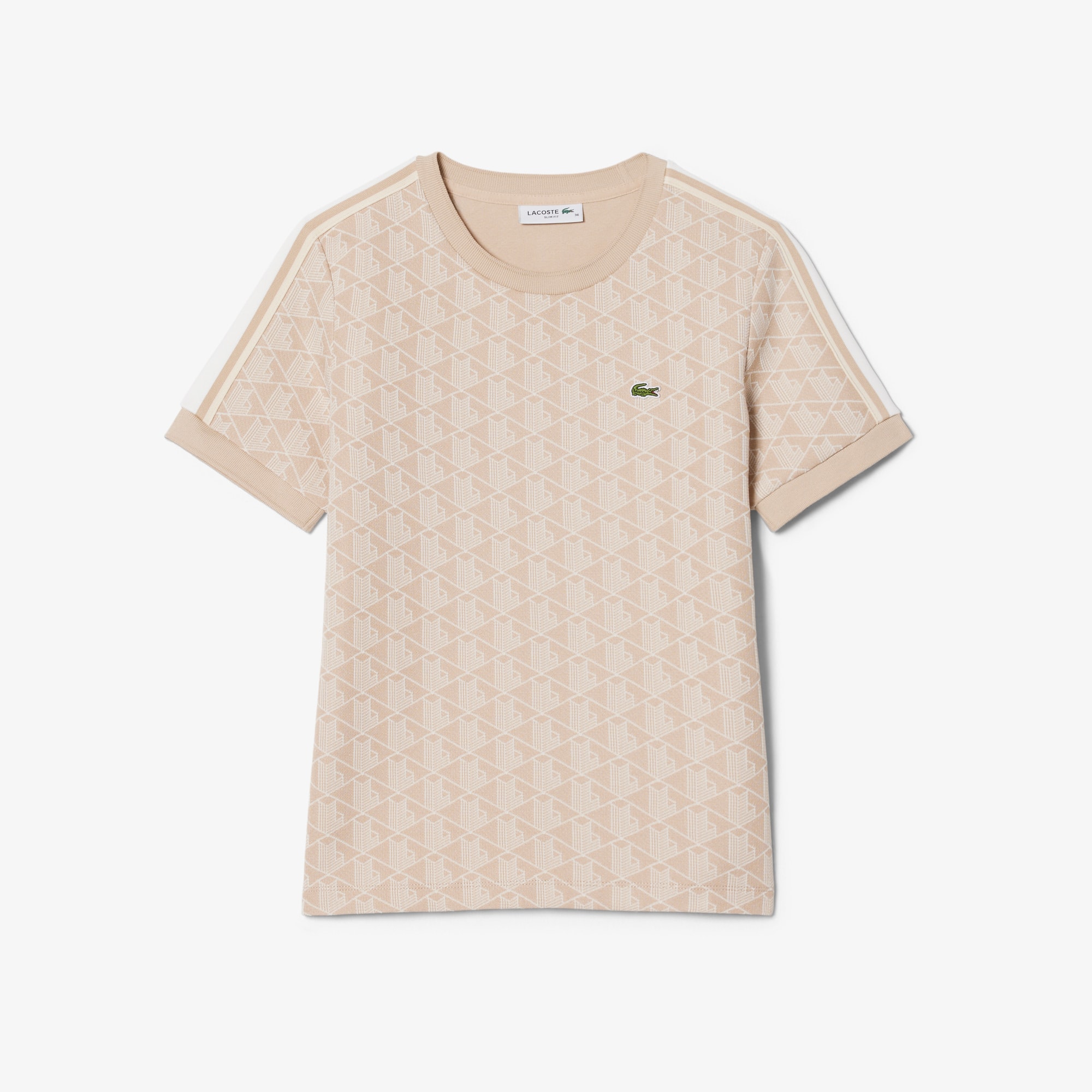 Women's Slim Fit Monogram T-Shirt - Organic Cotton - New In 2026
