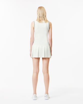 Women's Piqué Tennis Dress with Removable Liner