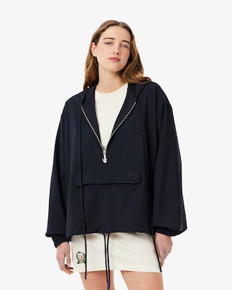 Women's Oversized Wool Blend Pullover Jacket