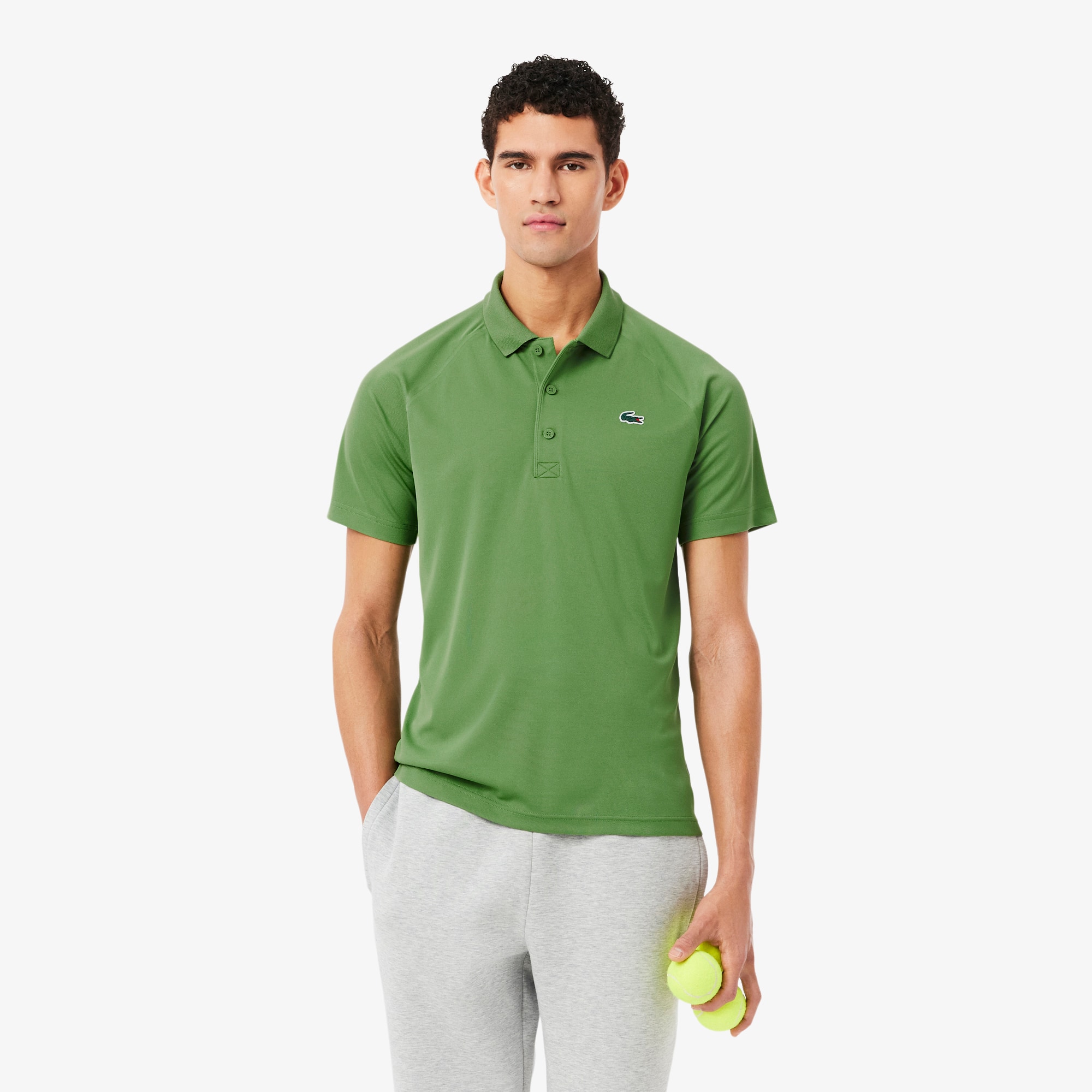 Lacoste Men's Regular Fit UV Protect Golf Polo