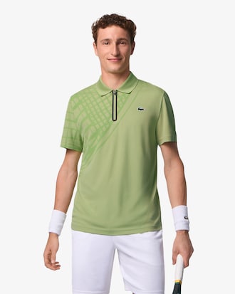 Men's Ultra Dry Printed Slim Fit Tennis Polo