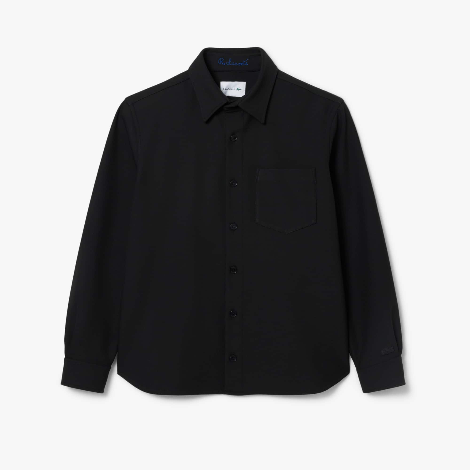 Men's Oversized Double Face Overshirt - Button Down Shirts - New