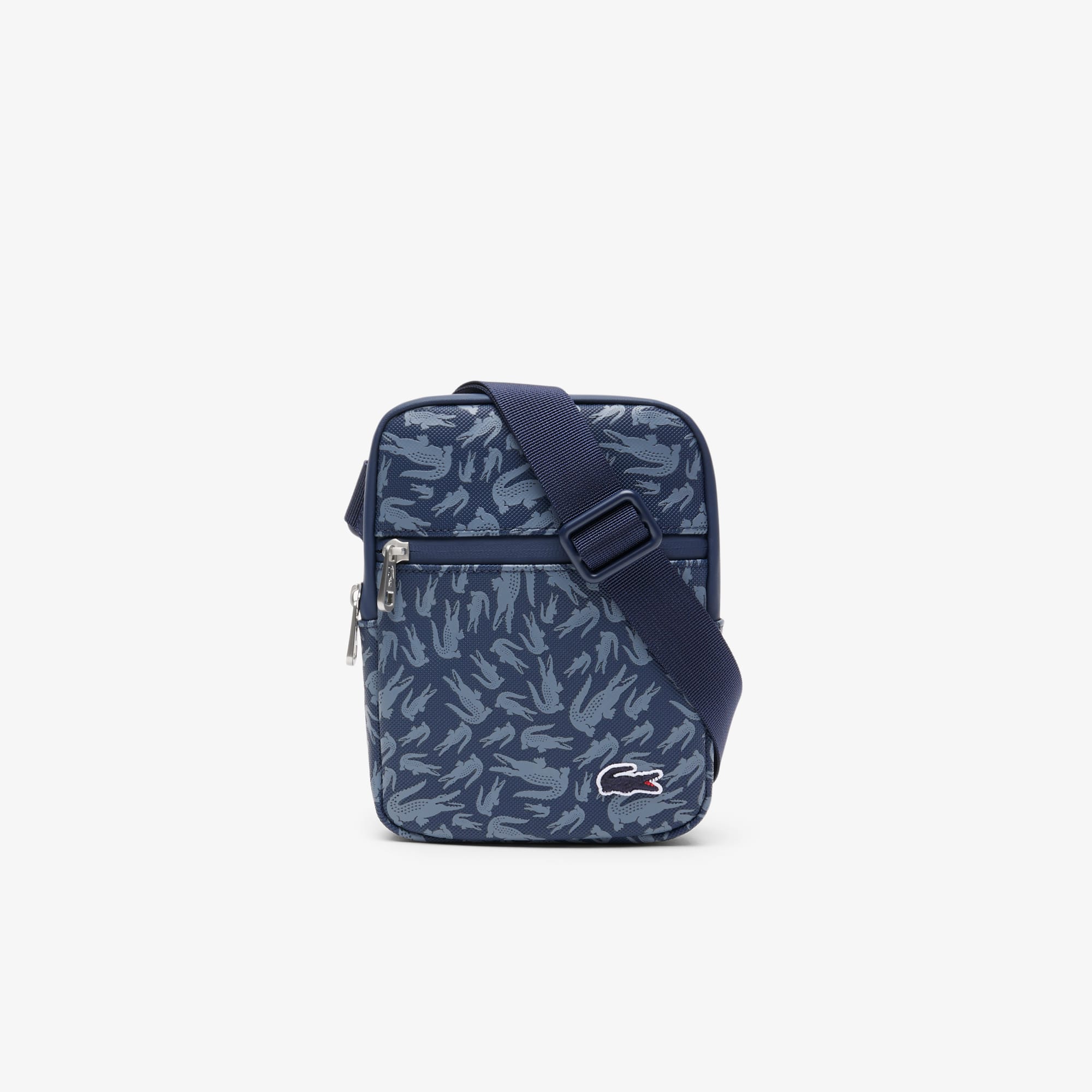 Lacoste Small Lcst Flat Satchel - One Size In Blue