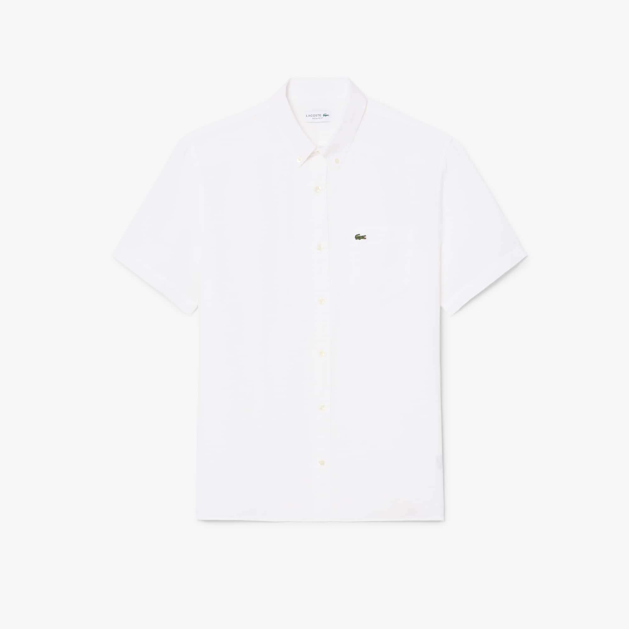 Men's Short Sleeve Linen Shirt
