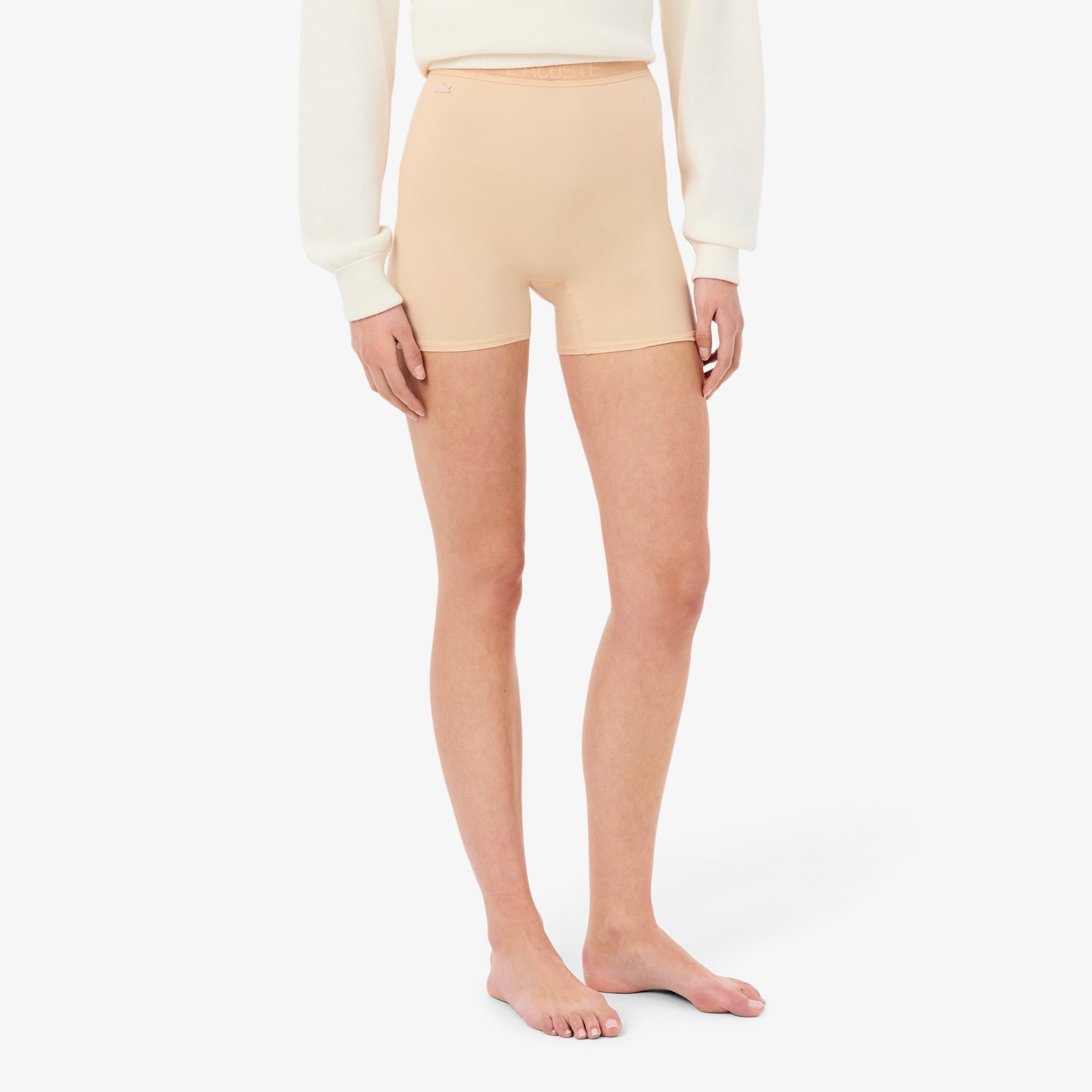 High Waist Microfiber Cycle Shorts