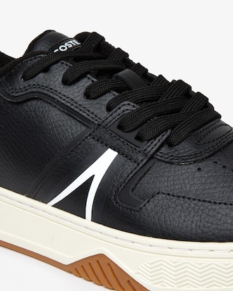 Men's L001 Leather Popped Heel Sneakers