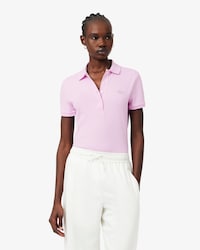 Women's L.12.D Slim Fit Stretch Mini Piqu&eacute; Polo